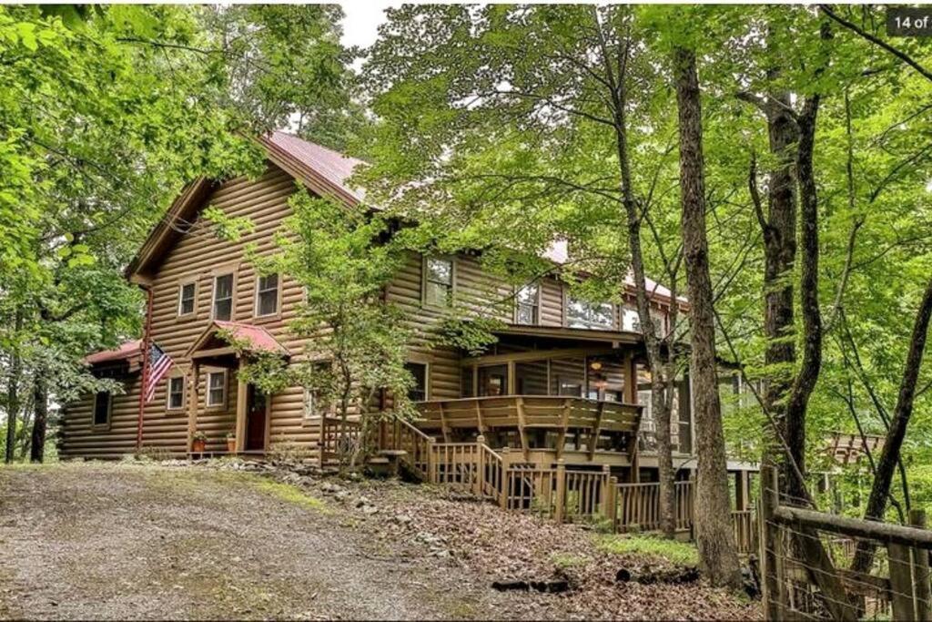 Blue Ridge Bliss- Spacious Cabin, Pets, Hot Tub! Exterior foto