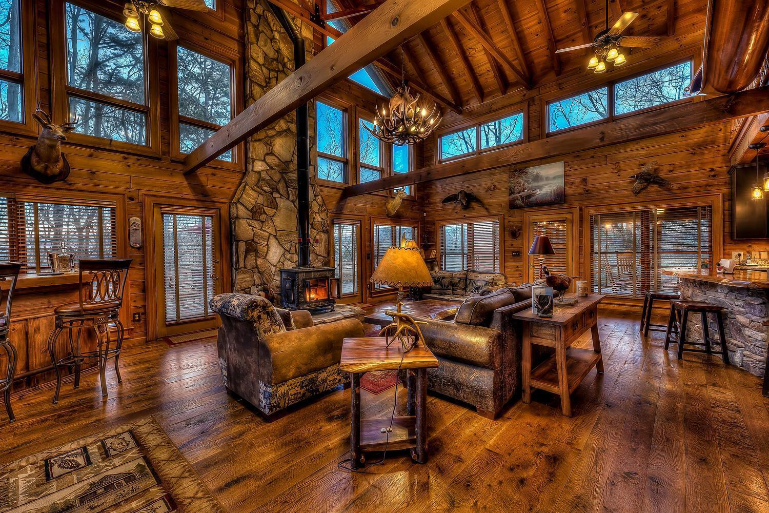 Blue Ridge Bliss- Spacious Cabin, Pets, Hot Tub! Exterior foto
